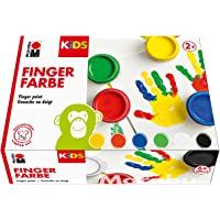Los mejores  - Marabu 030300000081 - Juego de 6 colores brillantes de 100 ml- sin parabenos- vegano- sin lactosa- sin gluten- adecuado…